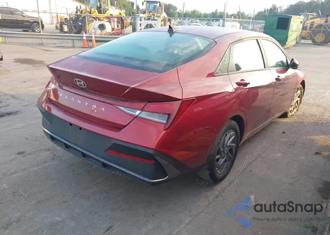 2024 Hyundai Elantra Sel из США, поврежденный, VIN KMHLM4DG5RU736580